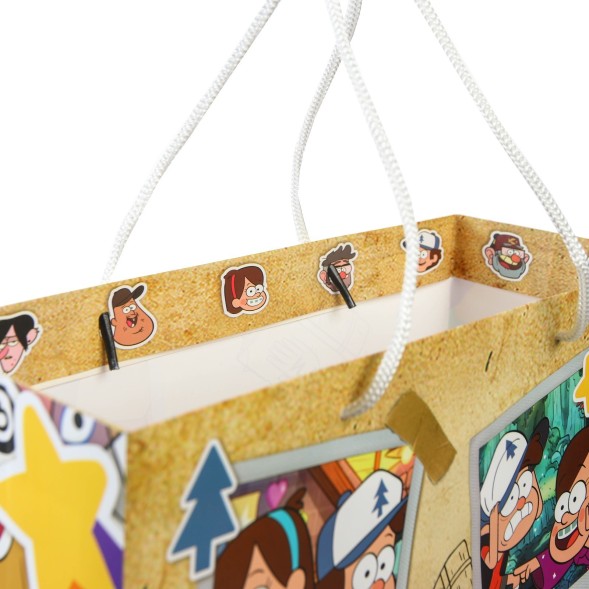 Пакет подарочный, 31х40х11 см, упаковка, Гравити Фолз