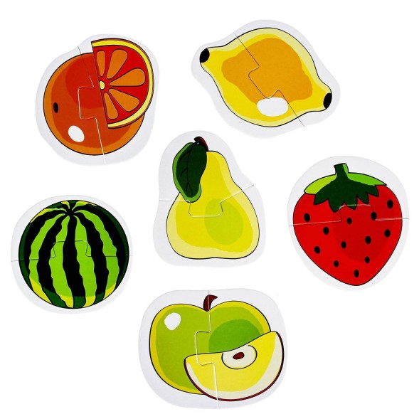 Напольный пазл-мозаика «Фрукты и ягоды»