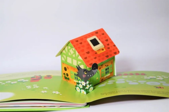 3D Книжки-панорамки. Красная Шапочка. Робинс