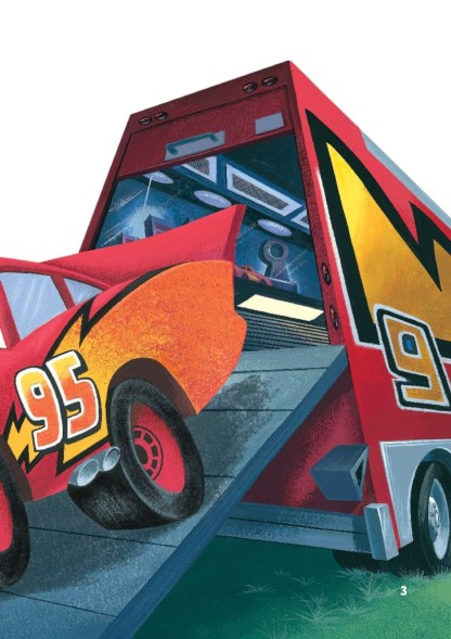 Тачки. Жми на газ! Книга для чтения с цветными картинками