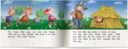 Три поросенка. The Three Little Pigs. (на английском языке) Читаем вместе 1 уровень