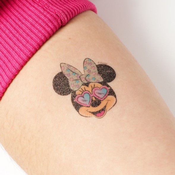 Набор детских татуировок переводок «Минни с единорогом»