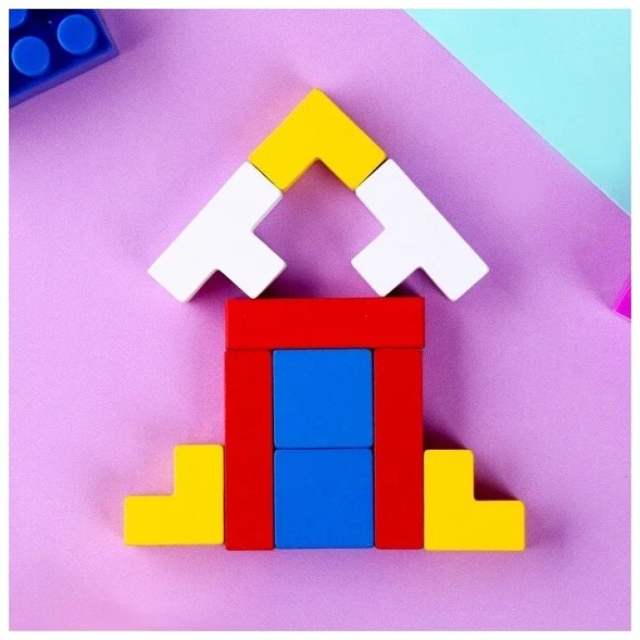 Детская развивающая игра тетрис «Дракончик» 2,5 × 22,3 × 29,8 см