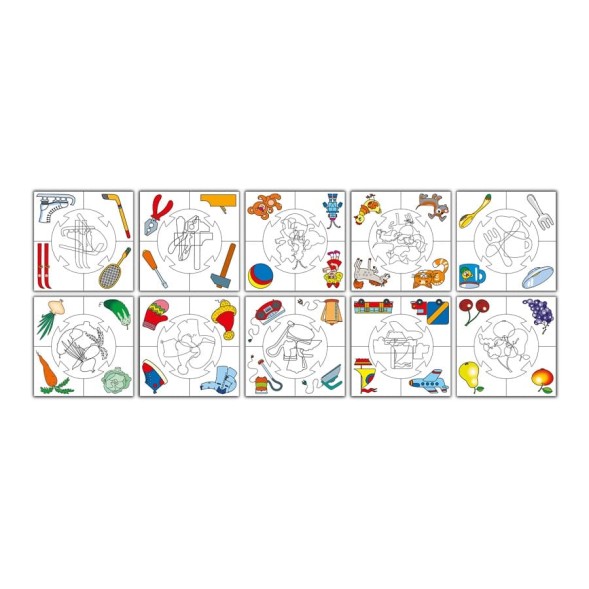 Игра обучающая Учись играя "Контуры"