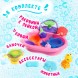 Набор игрушек для купания с ванночкой «Купание зверят», 12 предметов, МИКС