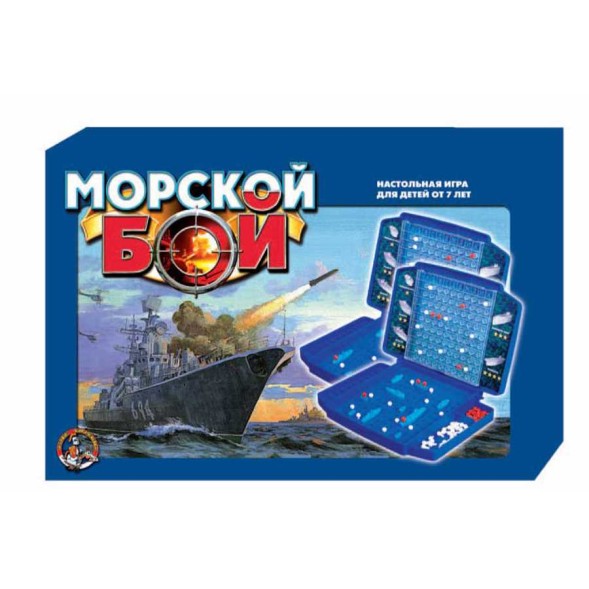 Настольная игра 10Кор для двоих «Морской бой»