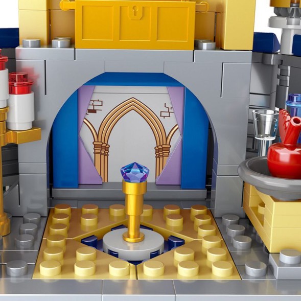 Конструктор Волшебный замок Микки Мауса, 497 дет.