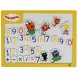 Игрушка деревянная Три Кота магнитная доска &quot;цифры&quot;, Буратино