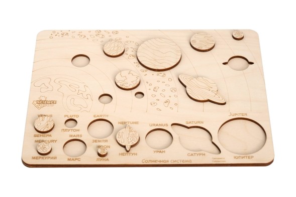 Сортер «Солнечная система», дерево
