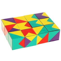 Умные кубики Орнаменты. 50 игр для развития интеллекта. Айрис-пресс