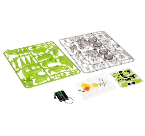 Набор для опытов «Робот», 4 в 1 (Динозавр, насекомое, робот, буровая машина)