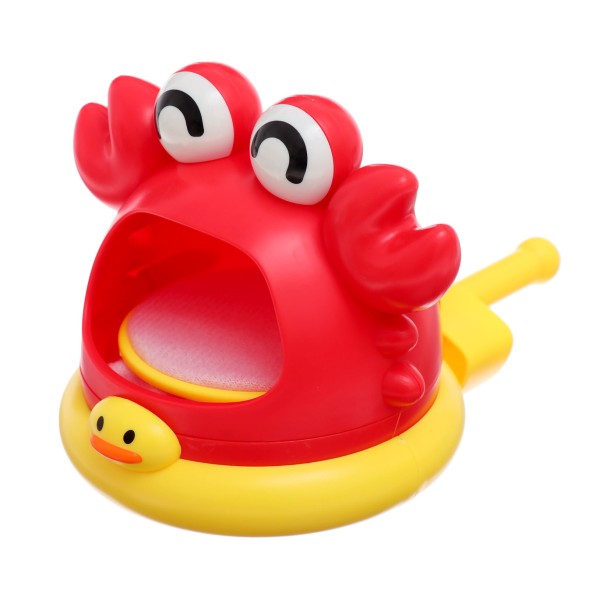 Игрушка для купания в ванной «Морские приключения: Краб», генератор для создания пены