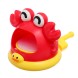 Игрушка для купания в ванной «Морские приключения: Краб», генератор для создания пены