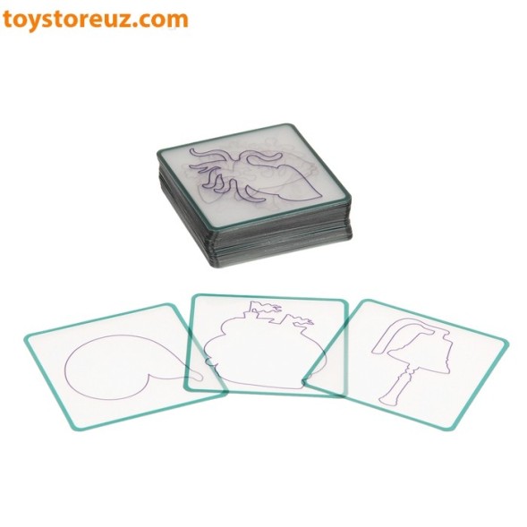 Лото пластиковое &quot;Линии и контуры&quot; (5+) Комплект из трёх игр