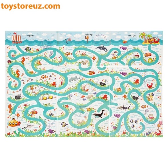 Лото пластиковое &quot;Линии и контуры&quot; (5+) Комплект из трёх игр