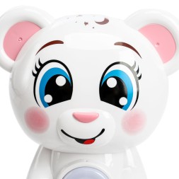 Музыкальный ночник с проектором мишка-сказочник. 50 колыбельных, сказок, звуков, Умка