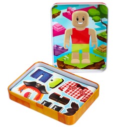 Магнитная игра«Роблики» по мотивам Roblox, в жестяной коробке