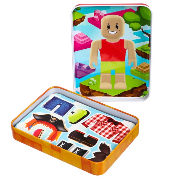 Магнитная игра«Роблики» по мотивам Roblox, в жестяной коробке