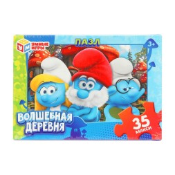 Волшебная деревня. Макси-пазлы в коробке 35 деталей