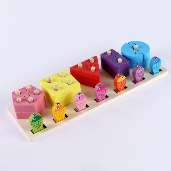 Пирамидка и рыбалка 2в1 «Собери» 30.8×10.5×5.5 см