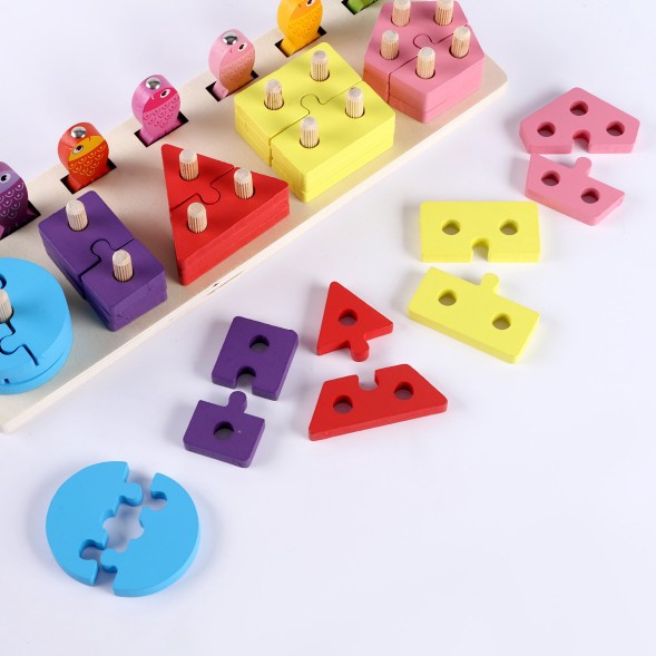 Пирамидка и рыбалка 2в1 «Собери» 30.8×10.5×5.5 см