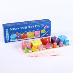 Пирамидка и рыбалка 2в1 «Собери» 30.8×10.5×5.5 см