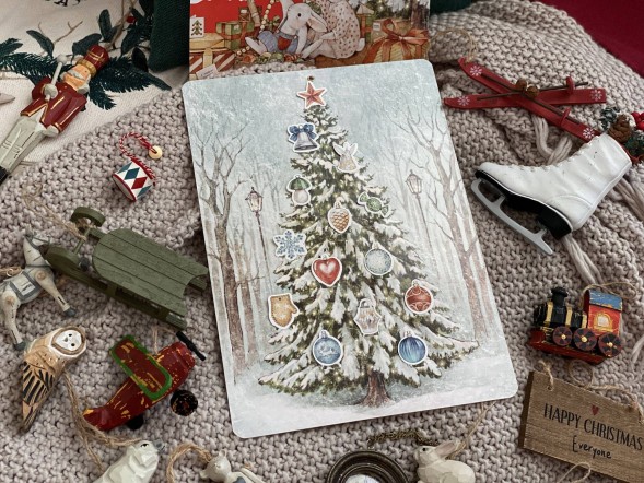 Лапин. Наряди ёлку. Игра-адвент