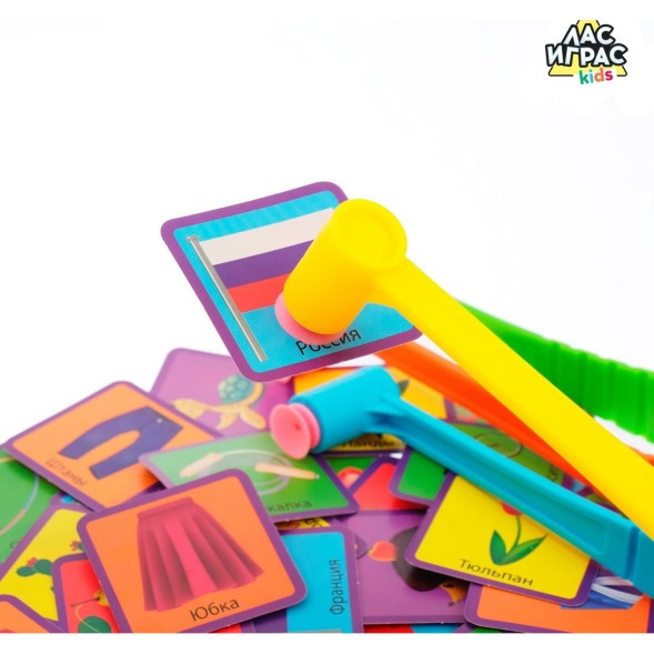 Настольная игра на реакцию «Хлоп-шлёп», молоточки