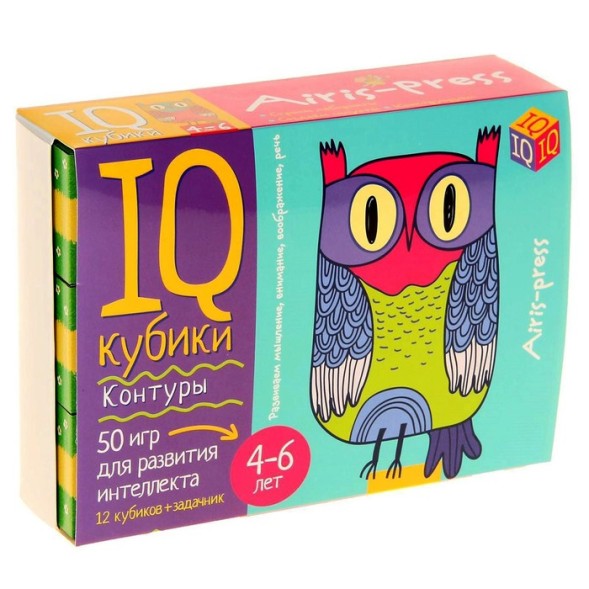 Развивающий набор "Контуры: 50 игр для развития интеллекта