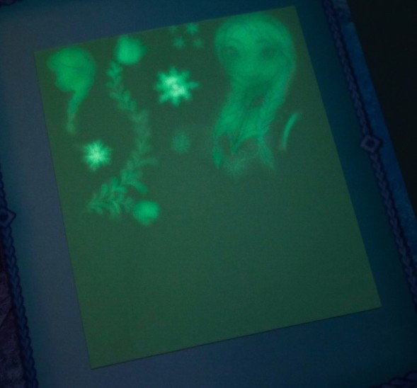 Набор для рисования в темноте «Холодное сердце: Магия света»