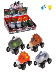 Электрифицированная машина-динозавр МИКС, свет, звук, эл.пит. АА*2шт. не вх.в комплект