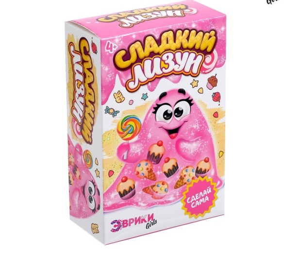 Опыты для детей «Сладкий лизун»