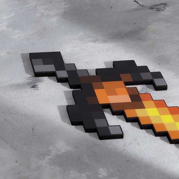 Деревянное оружие, меч вампира «Пиксель», 37 см МИКС