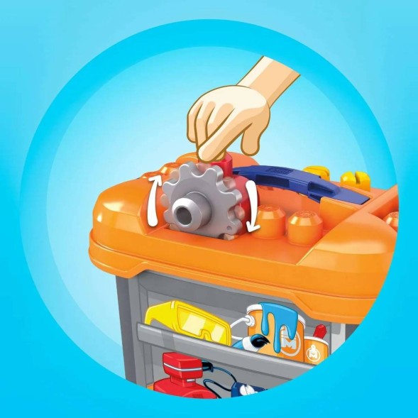 Конструктор Mega Bloks Рабочее место маленького строителя