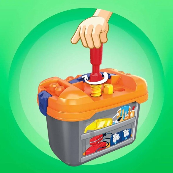 Конструктор Mega Bloks Рабочее место маленького строителя