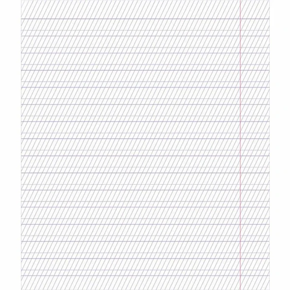 Тетрадь в косую линейку, 12 листов