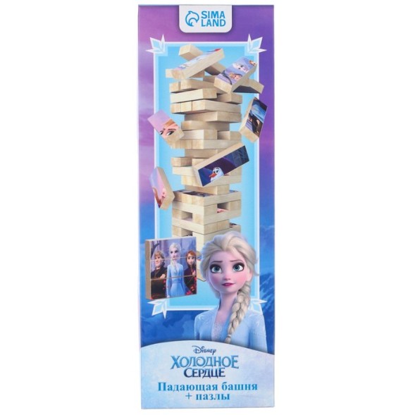 Падающая башня + пазлы, Холодное сердце