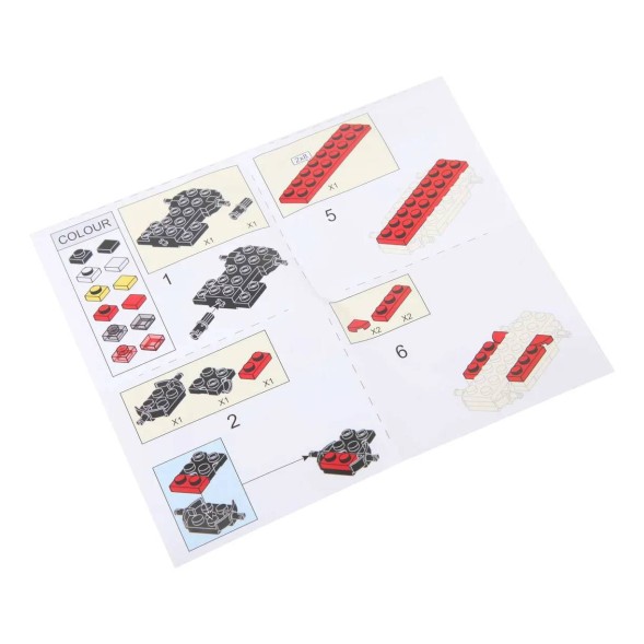 Конструктор SLUBAN Машинка M38-B0801E, 46 деталей