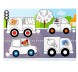 Раскраска многоразовая "Рисуй-стирай. Машины", 12 стр