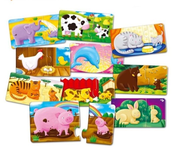 Макси-пазл «Чей малыш?»