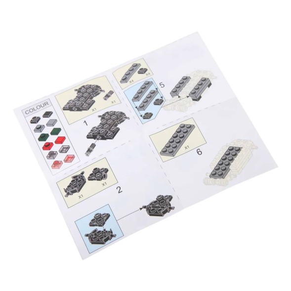 Конструктор SLUBAN Машинка M38-B0801F, 54 детали