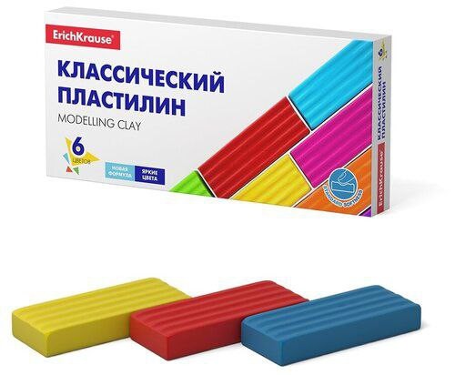 Пластилин 6 цветов