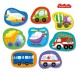Контурные пазлы Половинки «Транспорт»