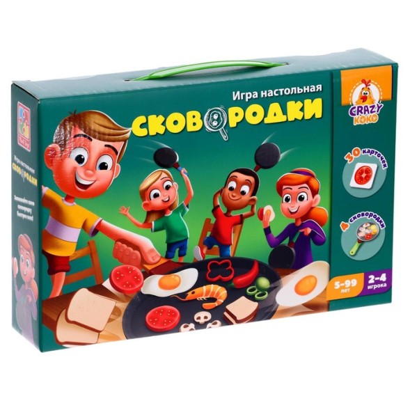 Настольная игра «Сковородки»