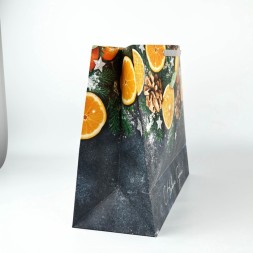 Пакет подарочный новогодний ламинированный «С Новым годом», XL 49×40×19 см