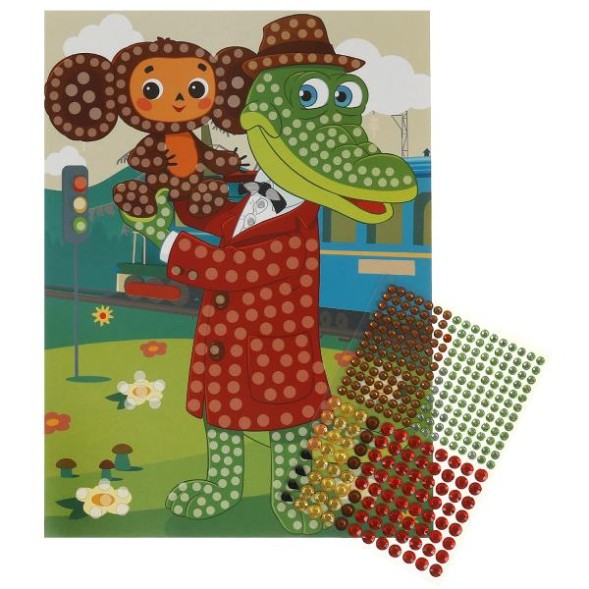 Кристальная мозаика 17*23 см Чебурашка, Мульти Арт