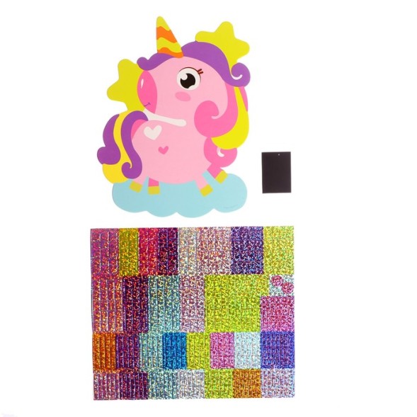 Мозаика стикерная форменная "Единорог"