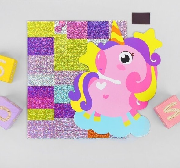 Мозаика стикерная форменная "Единорог"