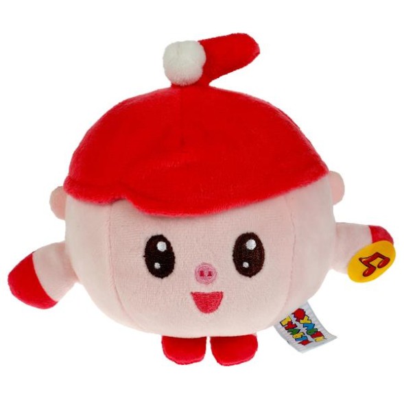 Игрушка мягкая МАЛЫШАРИКИ Нюшенька 10см, муз. чип, Мульти-Пульти