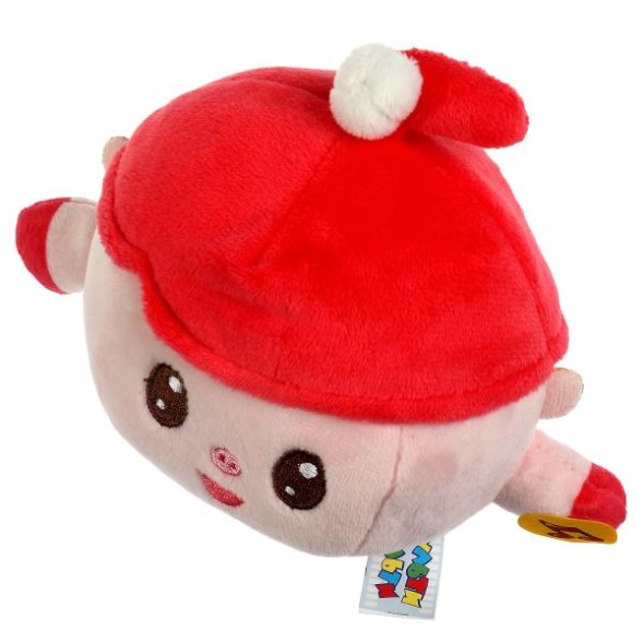 Игрушка мягкая МАЛЫШАРИКИ Нюшенька 10см, муз. чип, Мульти-Пульти